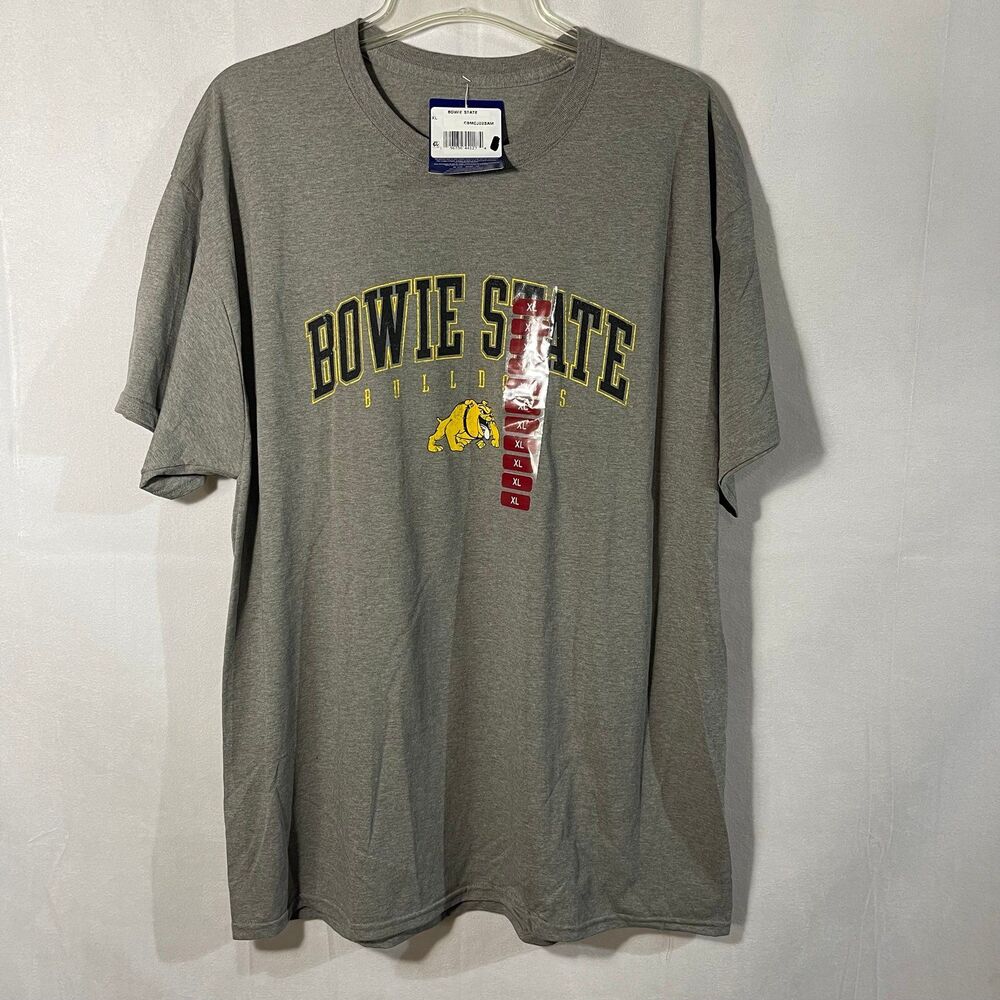 NEW‎ Champion Athleticwear Bowie State Bulldogs Gray Tshirt Size XL Mens